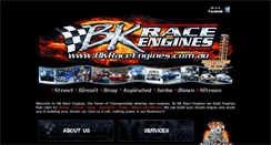 Desktop Screenshot of bkraceengines.com.au
